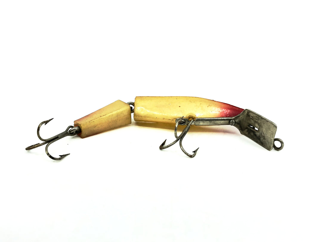 Diamond Jim Jointed Minnow, Red/White Color