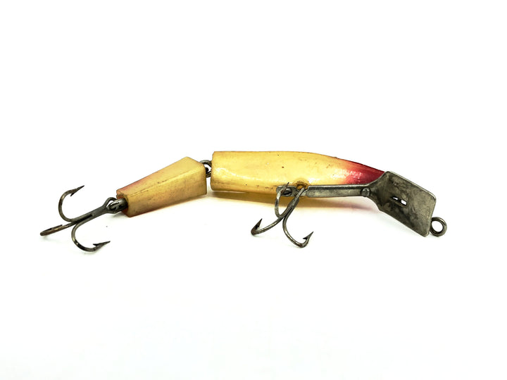 Diamond Jim Jointed Minnow, Red/White Color