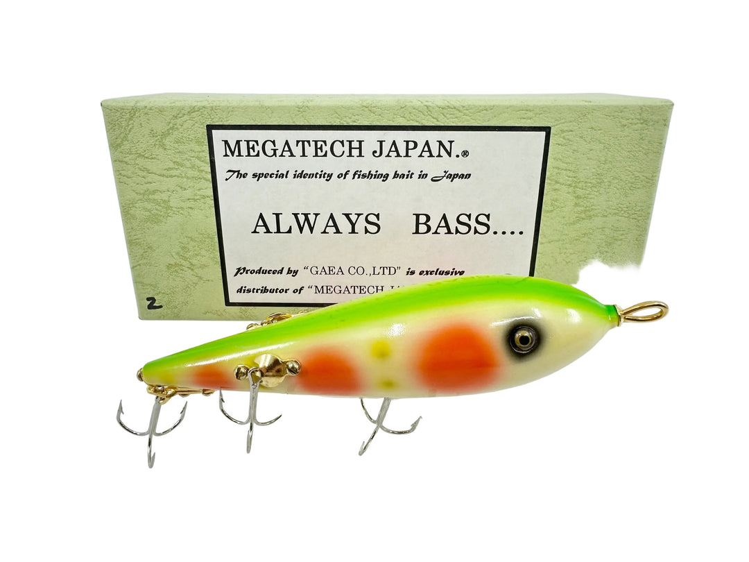 Megatech Japan 3 Hook Lure, Strawberry Color w/Box-Signed