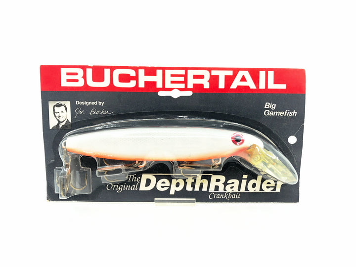 Joe Bucher Tackle Co. Buchertail Depth Raider 8", Cisco/Shad Color New on Card