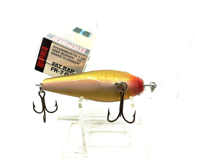 Rapala Fat Rap FR-7 G Gold Color w/Box