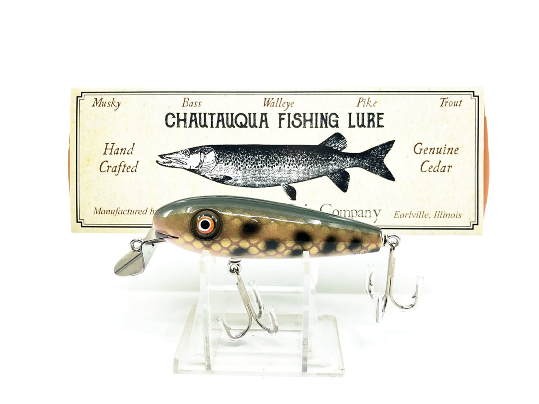 Chautauqua Wiggler, Brown Leopard Color