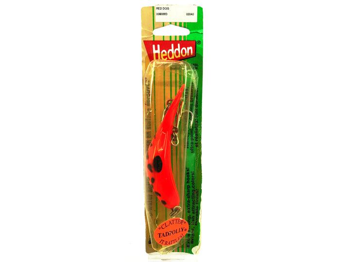 Heddon Magnum Clatter Tad 9906, #63 Red Dog Color on Card