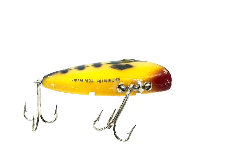 Tackle Industries Swimmin Minnow, Yellow Black Ribs Color