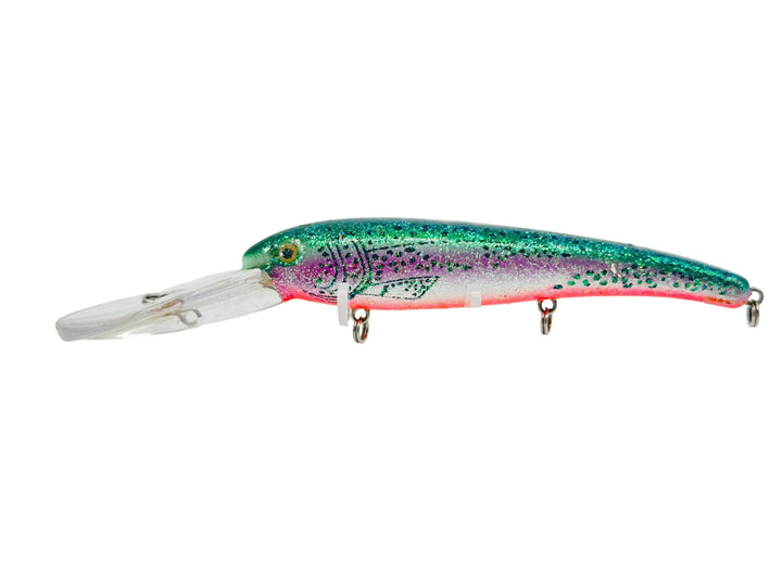 Mann's Stretch 20+, Crystalglow Rainbow Trout Color - Double Stamped