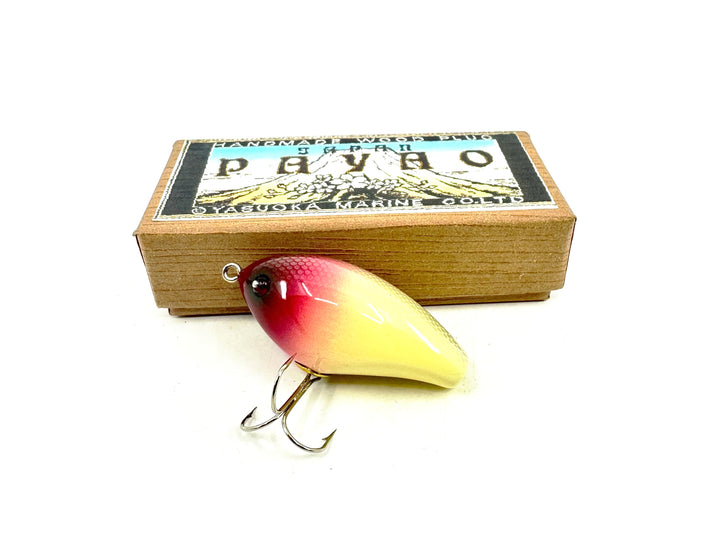 Yasuoka Marine Co. Payao Lure, Bean, RH Red Head/White Color w/Box