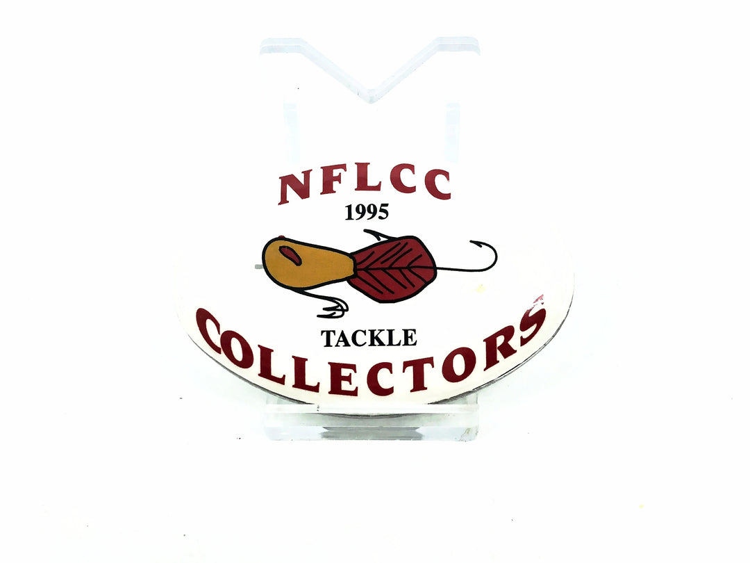 NFLCC Lure Collectors 1995 Jamison Coaxer Button / Pin