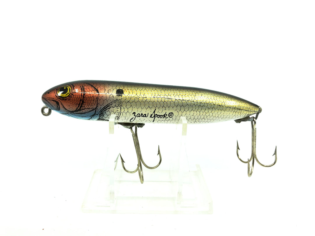 Heddon Original Zara Spook, JMS Natural Campbell Shad Color