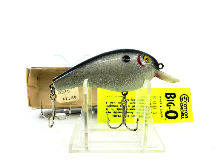 Cotton Cordell 8000 Big-O, #01 Silver Flake Color with Box