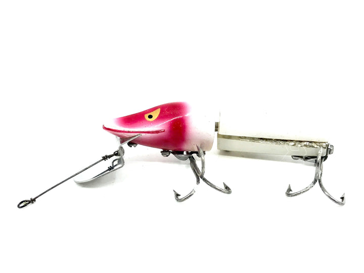 Heddon Scissortail, RH Red Head/White Color