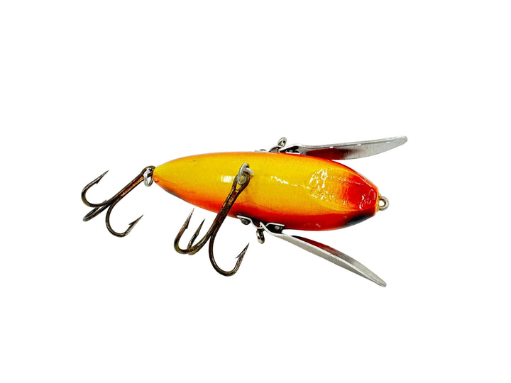 Hi-Fin Hawg Buster Creeper, Orange/Black Dots Color