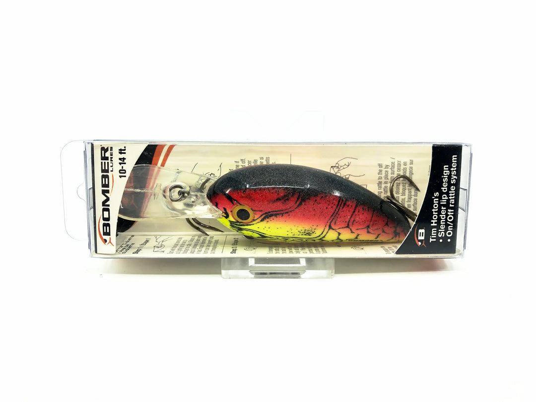 Bomber Tim Horton's Switchback Shad, Red Crawfish Color in Box