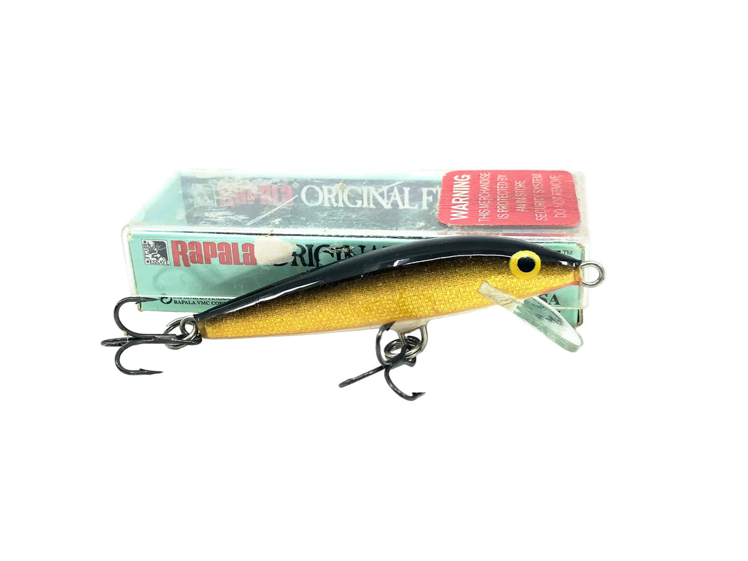 Rapala Original Floating F07, G Gold Color w/Box