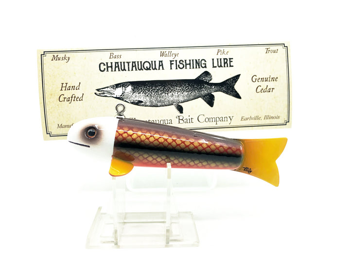 Chautauqua 5" Spearing Decoy Red Racer Color with Box