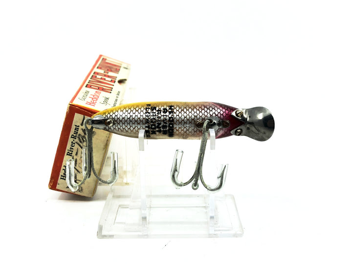 Heddon Floating River Runt 9400, L Perch Color with Box/Catalog