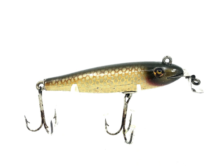 Vintage Creek Chub Baby Pikie 900, #04 Golden Shiner Color-Very Early