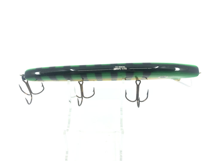 Big Game Tackle 9" Balsa Twitch, Hot Perch Color