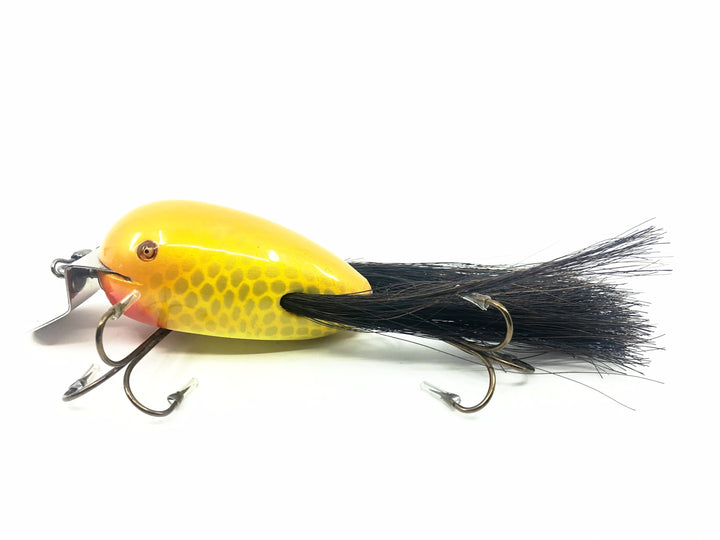 Musky Dan (XXX Lures) Giant Dingbat, Gold/Silver Scale w/Box & COA