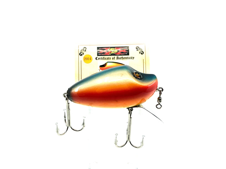 Musky Dan (XXX Lures) Husky Big Dude, Rainbow Color w/COA