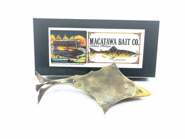 Macatawa Bait Co. Curved Rainbow Trout Decoy w/Box