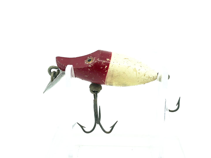 Heddon Tiny River Runt 350, RH Red Head/White Body Color