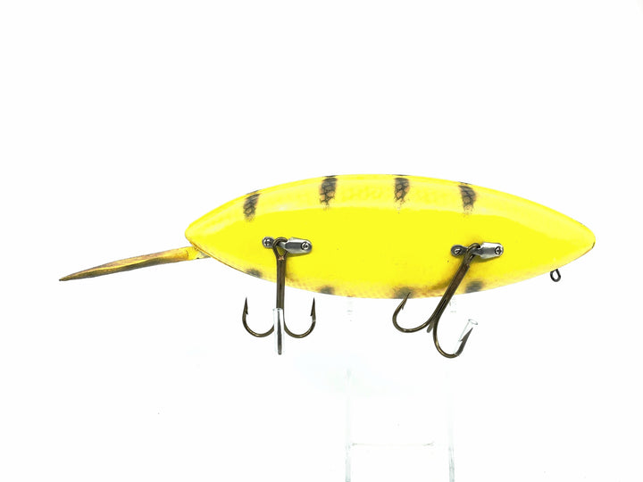 Musky Dan (XXX Lures) Custom Painted Old Wind-Up Fish Toy w/COA