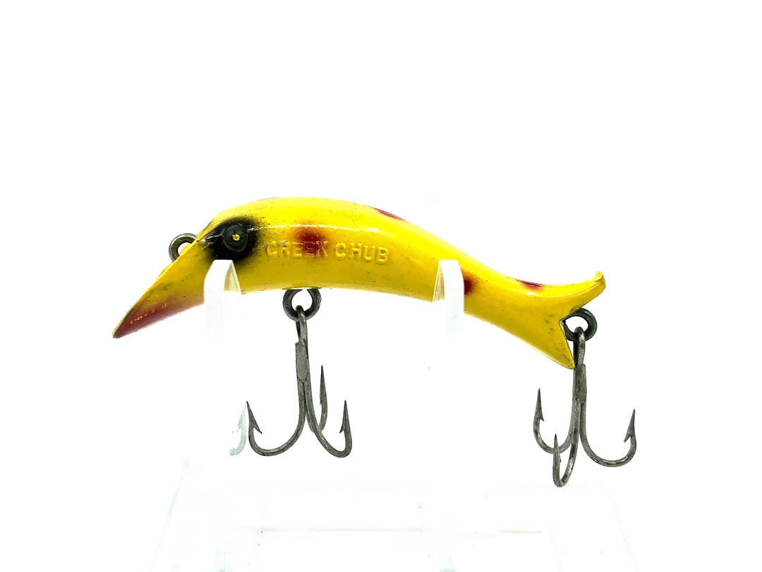 Creek Chub 9700-P Nikie, #14 Yellow Spotted Color 9714-P