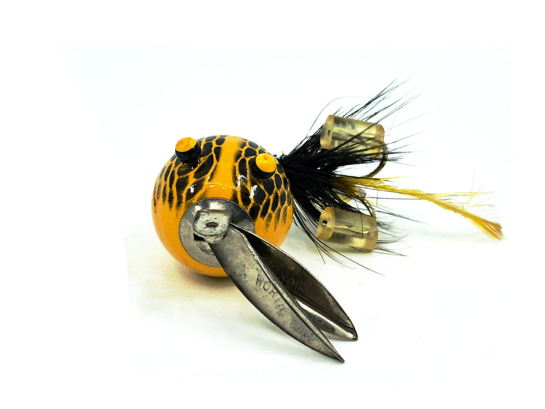 Worth Flutter Fin, Yellow/Black Scales Color