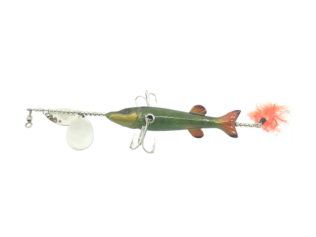 Musky Dan (XXX Lures) Esox Three Hook Spinner Lure Lure, Musky Color