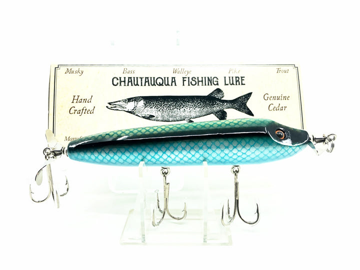 Chautauqua Topwater Vamp, Jade Dragon Color