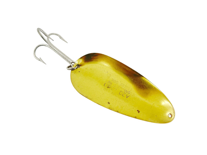 Eppinger Huskie-Devle 300 Series Dardevle, #17 Yellow/Red Diamond Color