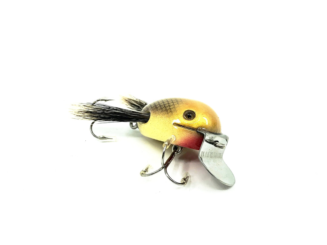 Musky Dan (XXX Lures) Baby Dingbat, Golden Shiner w/COA