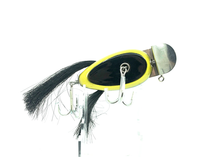 Musky Dan (XXX Lures) Husky Dingbat, Yellow Skunk Color