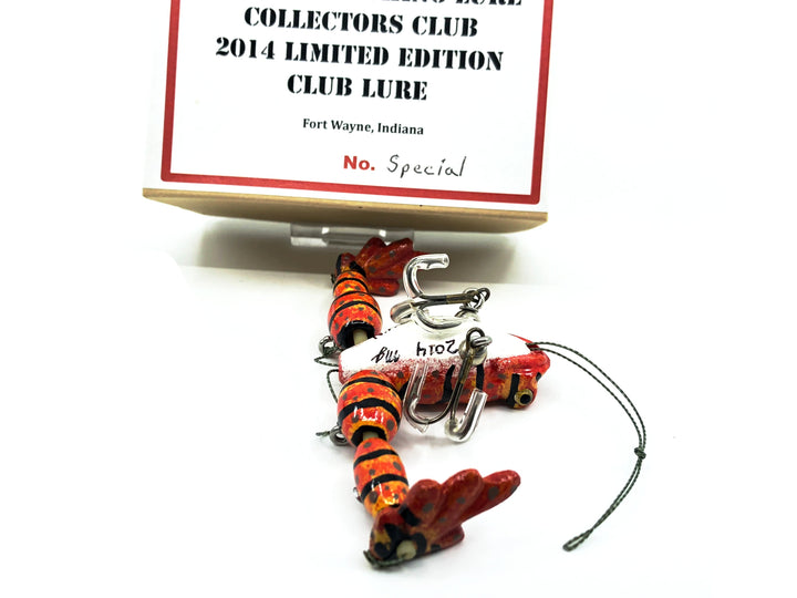 NFLCC Collectors Club 2014 Limited Edition Club Chautauqua Custom Pond Hopper, Special Orange Poison Dart Frog Color