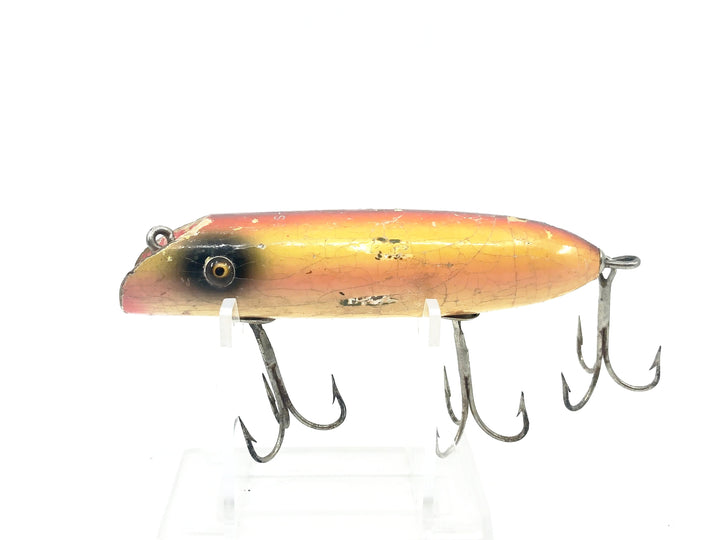 South Bend Glass Eye Wooden Bass Oreno, Rain Rainbow Color