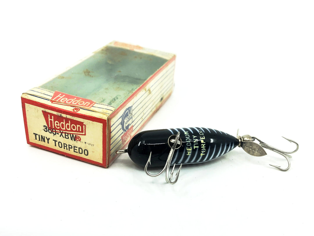 Heddon Tiny Torpedo, XBW Black Shore Color, with Box