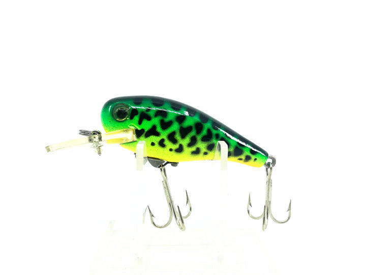 Heddon Timber Rattler X100, GRA Fluorescent Green Crawdad Color