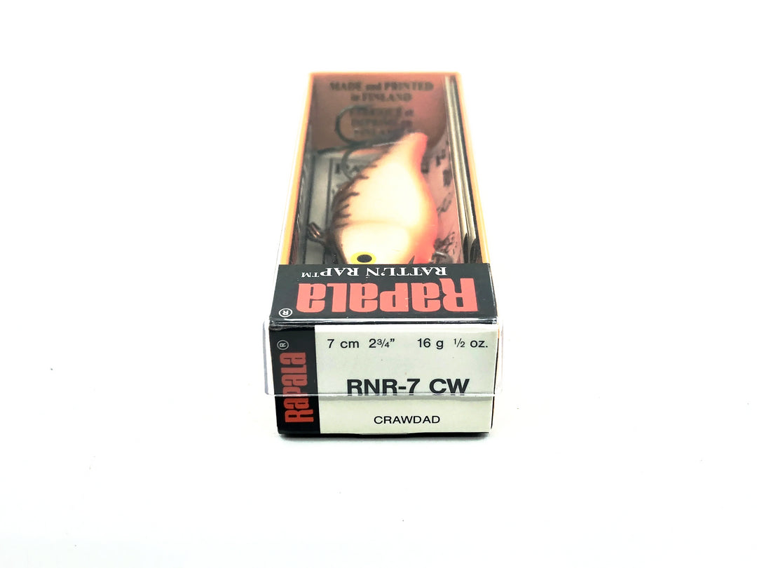 Rapala Rattlin' Rap RNR-7, CW Crawdad Color with Box