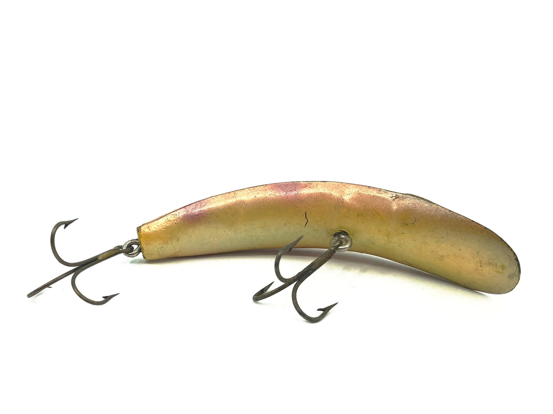 Helin Flatfish T4, OP Orange Pearl Color - Vintage Plastic