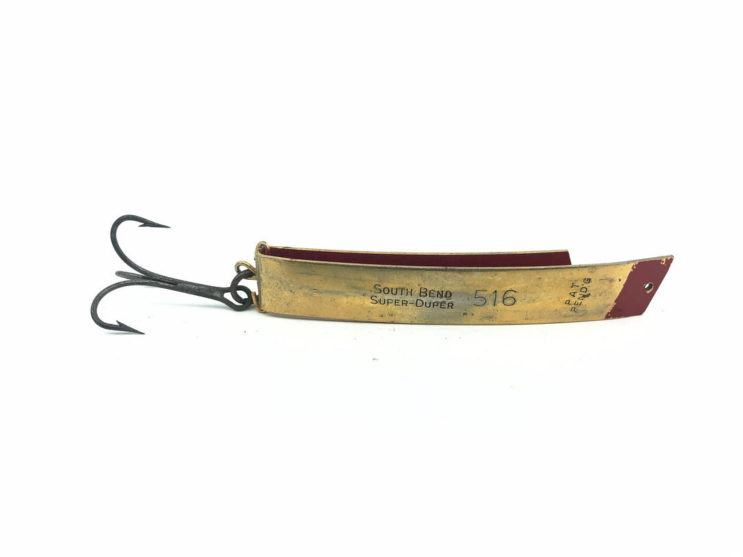 South Bend Super Duper 516, Red/Gold Color