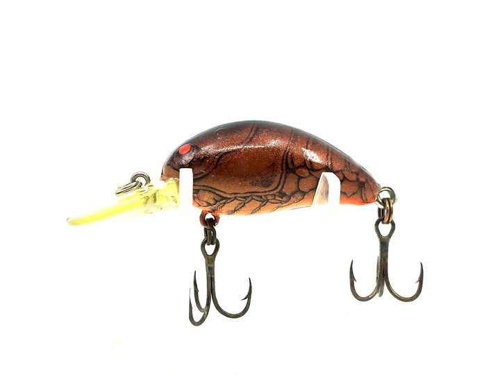 Bomber Model A 5A, XC4 Dark Brown Craw Orange Belly Color Screwtail Model