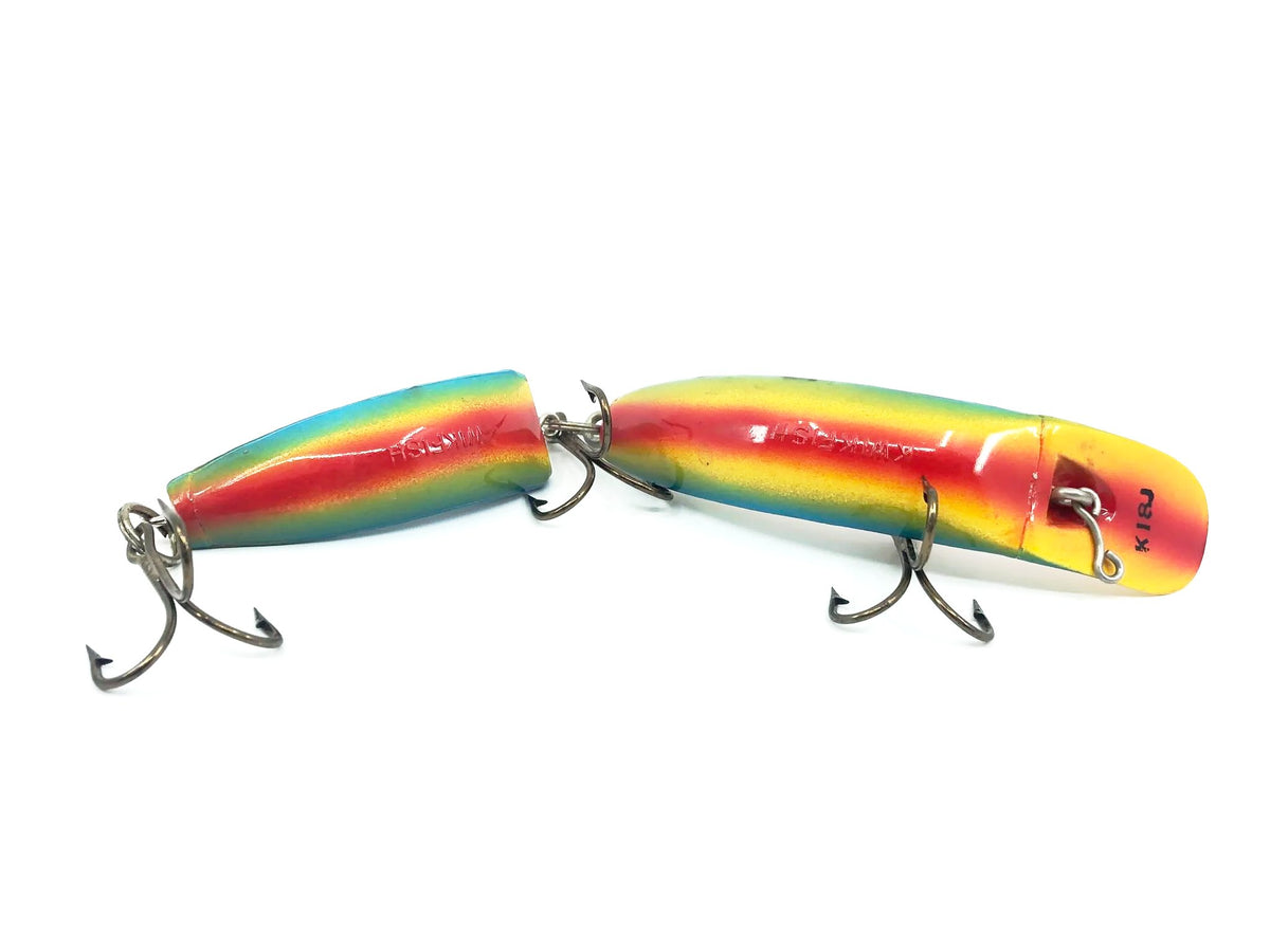 Kwikfish Luhr-Jensen Jointed Kwikfish K18J, RA Rainbow Color – My Bait Shop, LLC