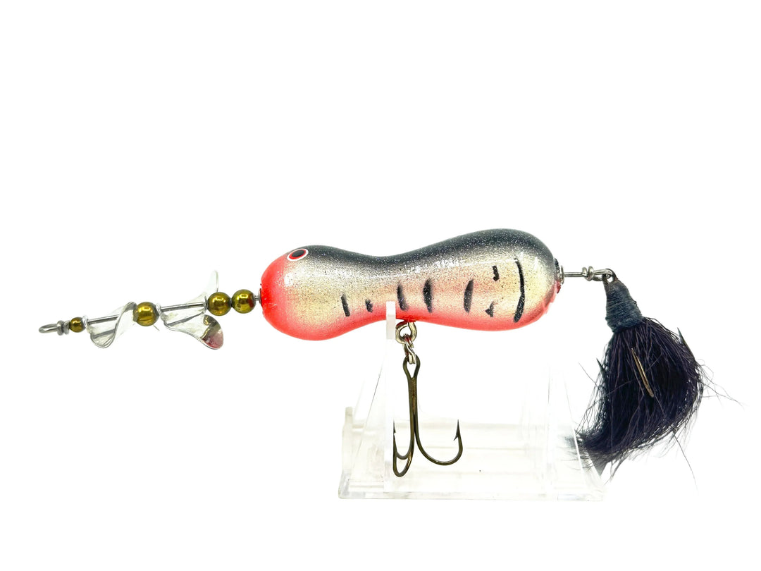 Len Hartman Musky Bug Spinner, Coachdog Color