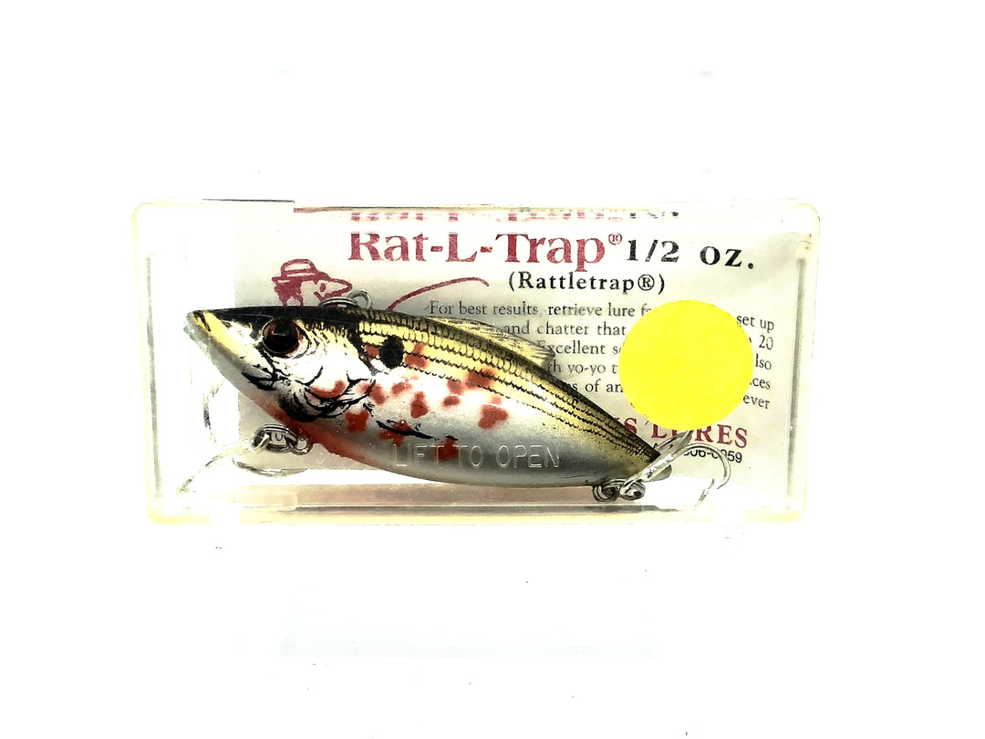 Bill Lewis Classics Rat-L-Trap, #37 Bleeding Shiner Color 1/2 oz with Box Old Stock