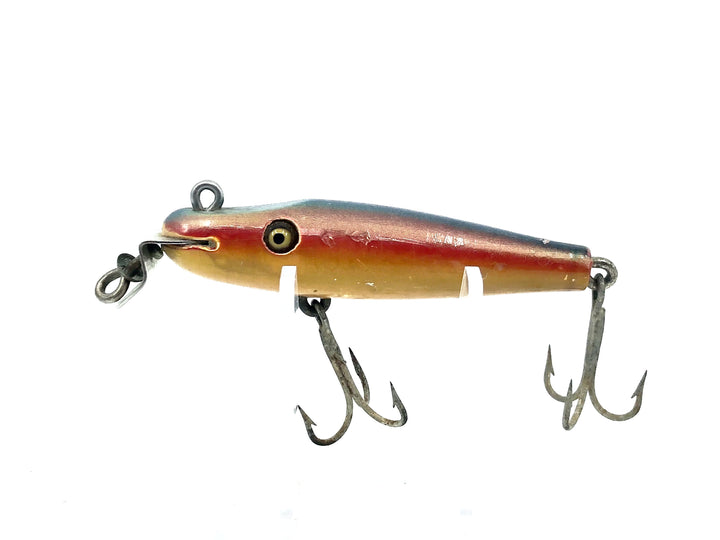 Vintage Creek Chub Baby Pikie 908, Rainbow Color-DLT