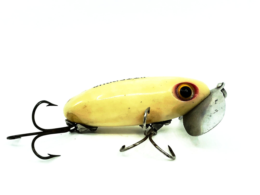 Arbogast Jitterbug 5/8oz, Luminous Color, Vintage Bugged-Eyed Model