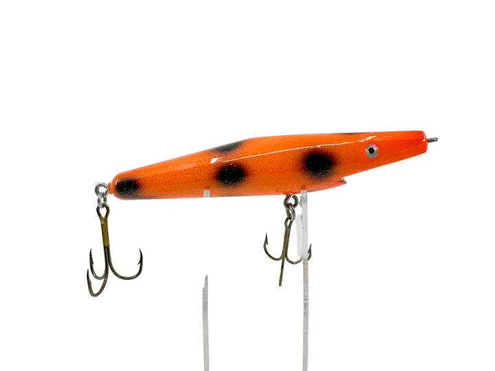 Odyssey Pig 7", Fluorescent Orange/Black Dots Color