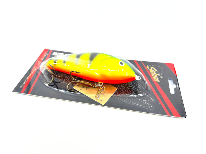 Salmo Fatso 14 (5 1/2"), Green Tiger Color on Card