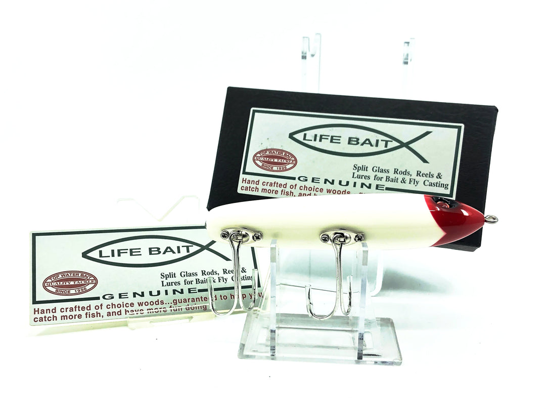 Life Bait Stitch, Red Head/White Color with Box and Sticker