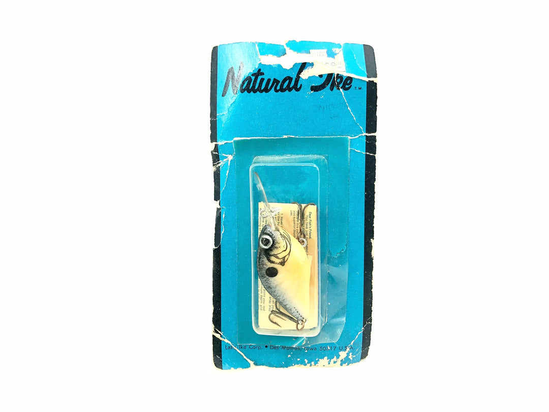 Lazy Ike Natural Ike Shad Color NID-20 SH on Card- Damaged